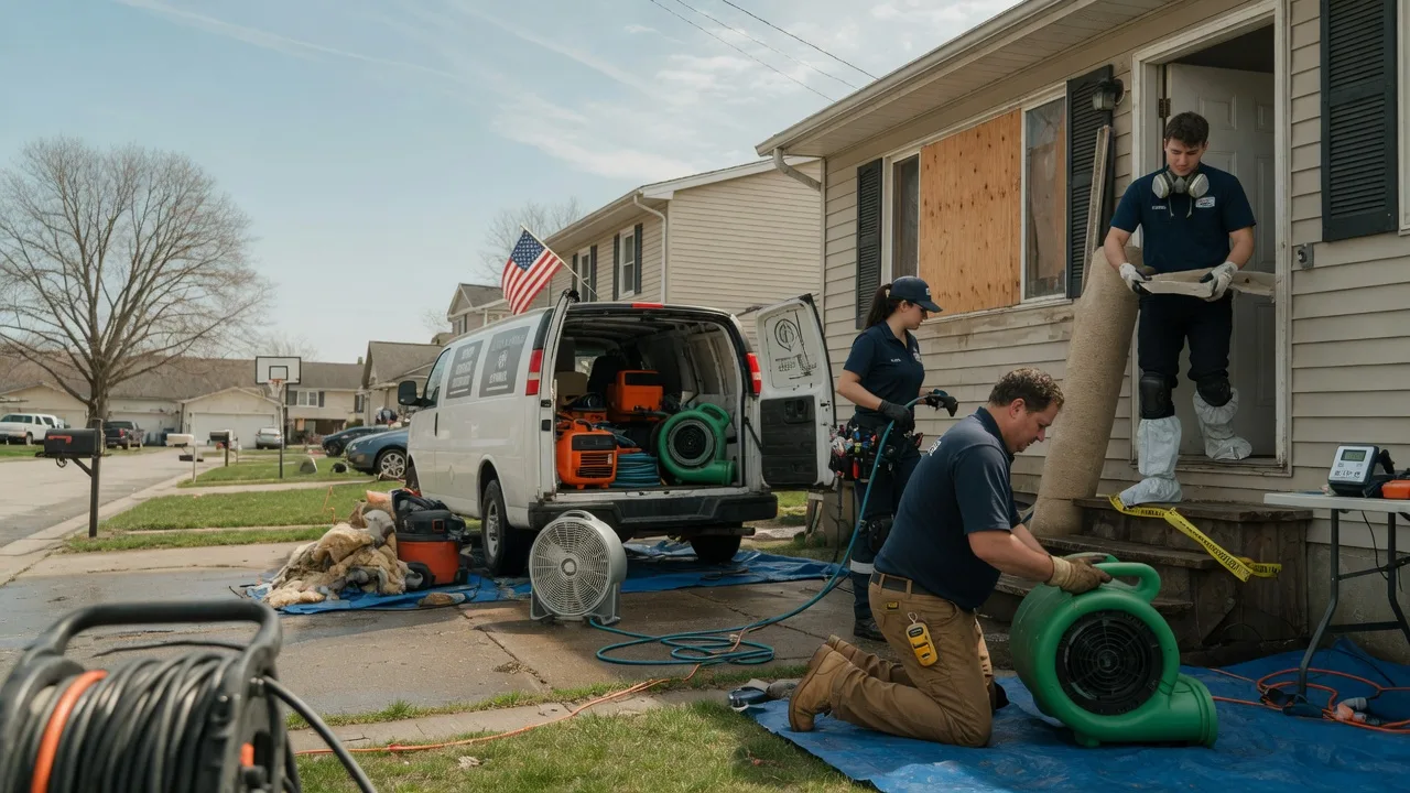 Water Damage Restoration in Brownsville, IN near me